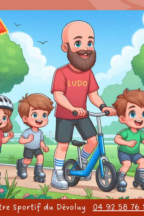 Roller au centre sportif