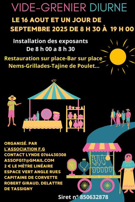 Summer flea market