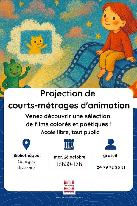 Projection de courts-métrages d'animation