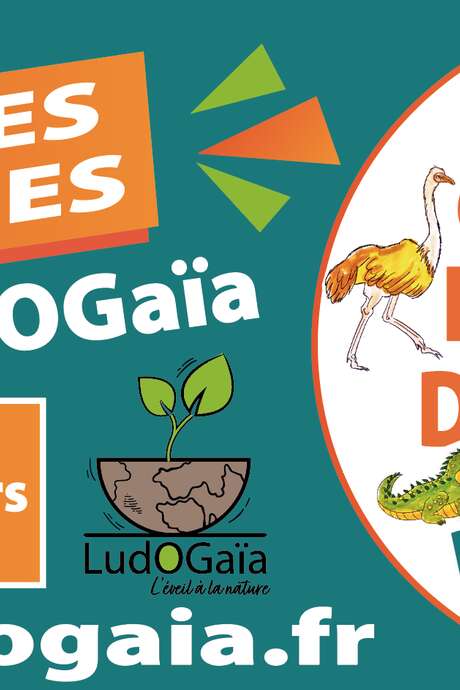 Chasse aux œufs avec énigmes au parc LudOGaïa : "J'œufs découvre les œufs du monde"