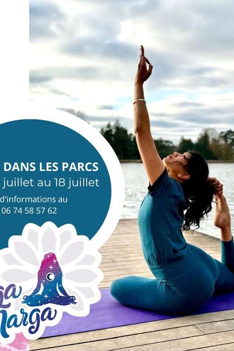 Séances de Yoga dans les parcs de Vichy