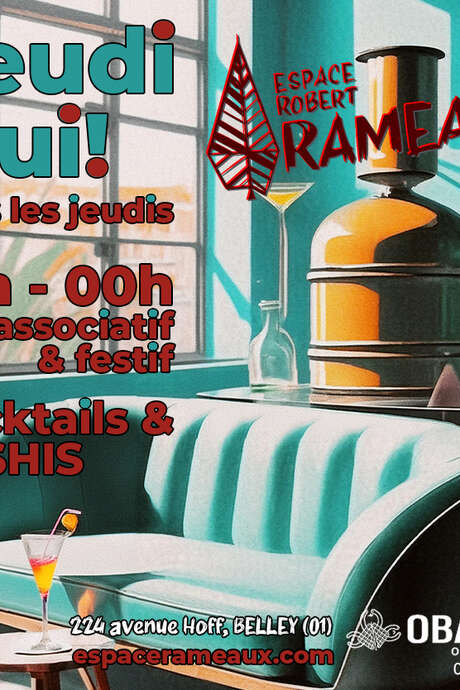 Jeudi Oui! à l'espace Rameaux