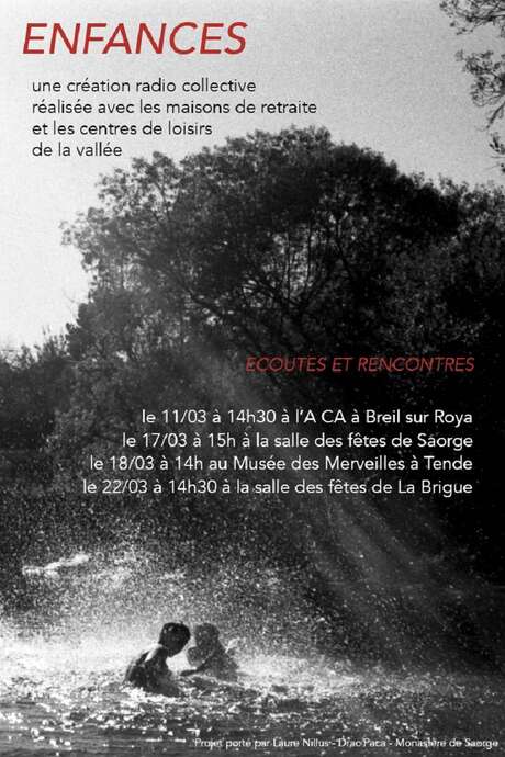 Emission radio collective « Enfances »