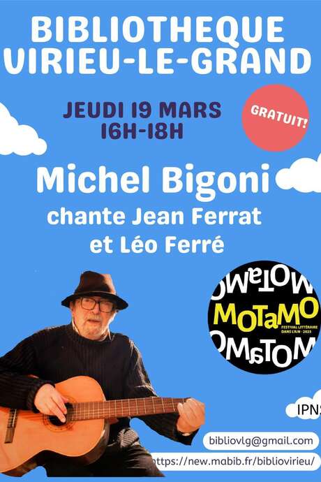 Concert Michel Bigoni chante Jean Ferrat