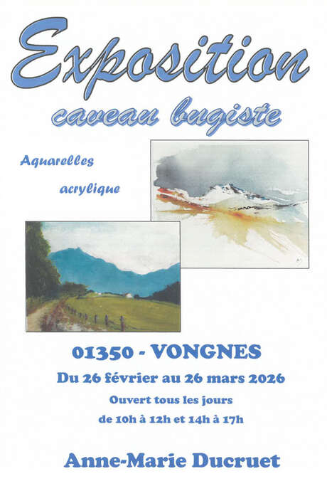 Exposition de Anne-Marie Ducruet