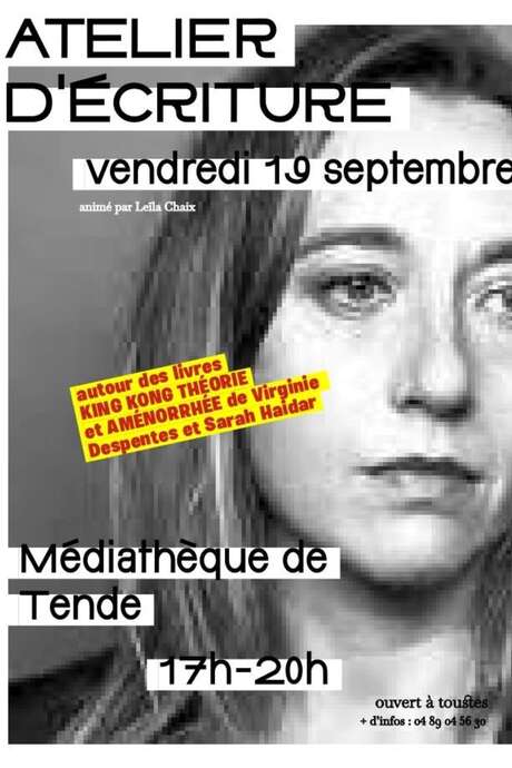 Atelier d'écriture