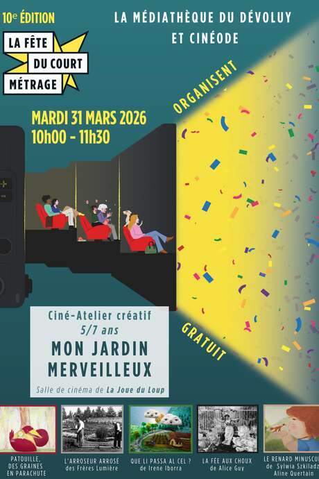 La fête du court métrage : Mon jardin merveilleux