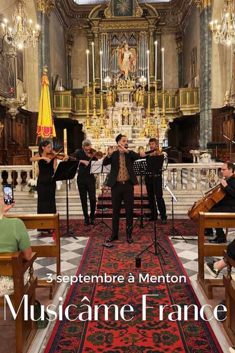 Sommerkonzert in Menton: Vivaldi, Queen, Mozart, Tschaikowsky, Brahms, Verdi, Armstrong, Piazzolla