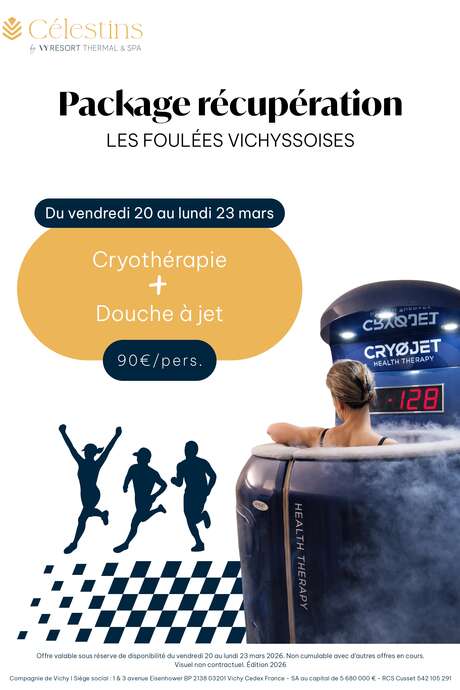 Package récupération foulées Vichyssoises