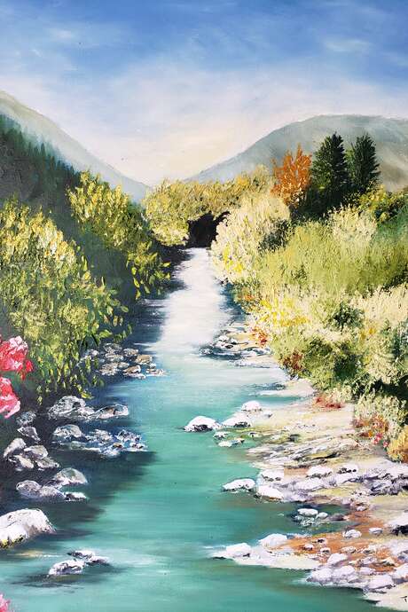 Exposition de peinture Martine Sainte Mareville