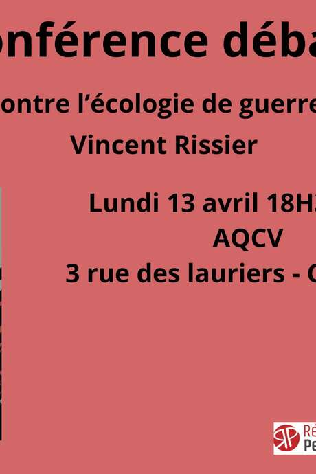 Conférence débat : Écologie de guerre
