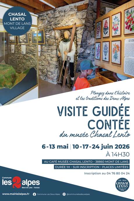 Visite guidée contée du Musée Chasal Lento