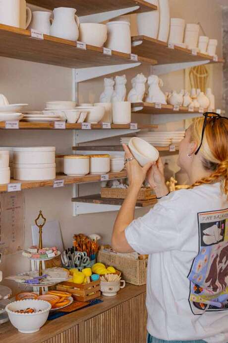 Peinture sur céramique suivi d'un footing