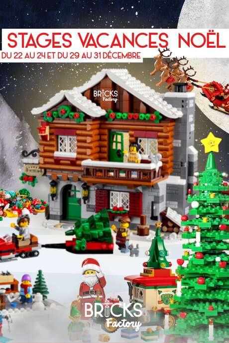 Stage vacances de Noël chez Bricks Factory