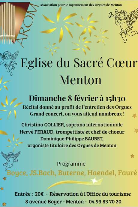 Concert soprano, trompette et orgue