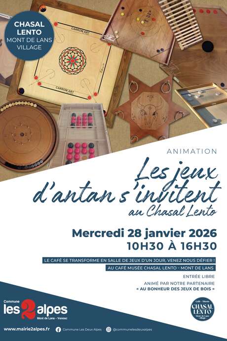 Les jeux d'antan s'invitent au Chasal Lento