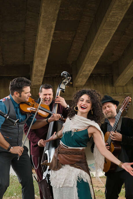 Concert de la BGKO à  Val d'Isère - Festival de Jazz Manouche