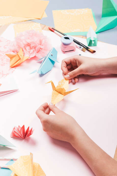 Atelier créatif : tulipes en papier