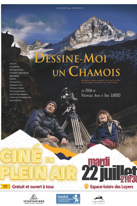 Ciné Plein Air : Dessine moi un chamois