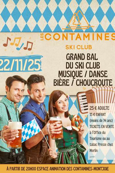 Soirée du ski club : choucroute et soirée dansante Soirée du ski club : choucroute et soirée dansante