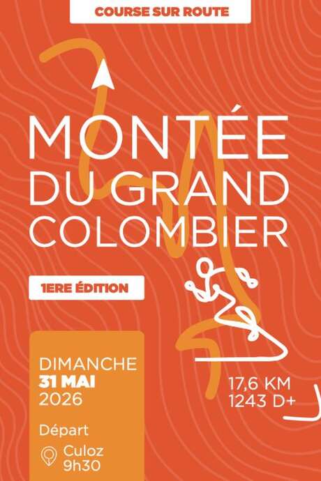 Course pedèstre : Montée du Grand Colombier