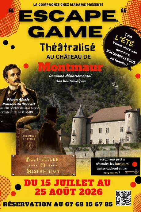 Escape game théâtralisé au Château de Montmaur