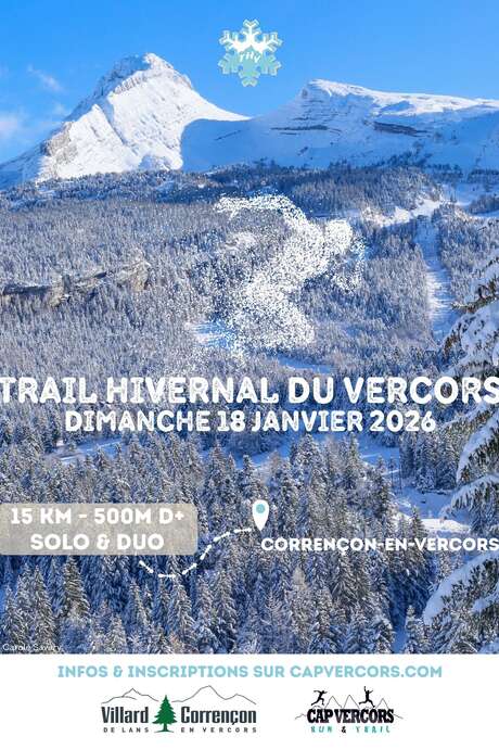 Trail hivernal du Vercors