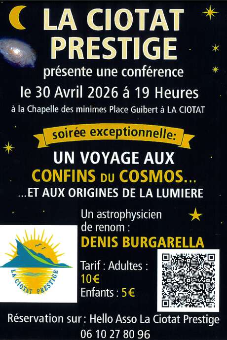 Conferenza: Un viaggio ai confini del cosmo e alle origini della luce