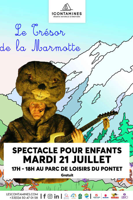 Spectacle pour enfants : "Le Trésor de la Marmotte" de Thierry Midi