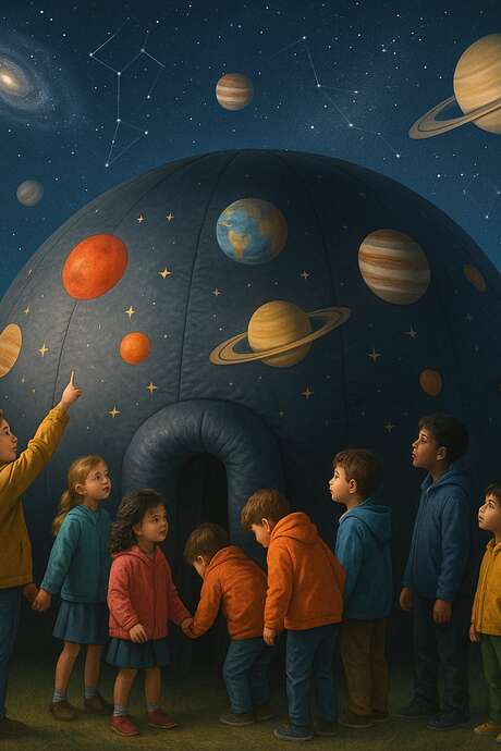 La tête dans les étoiles…  pour les petits curieux !