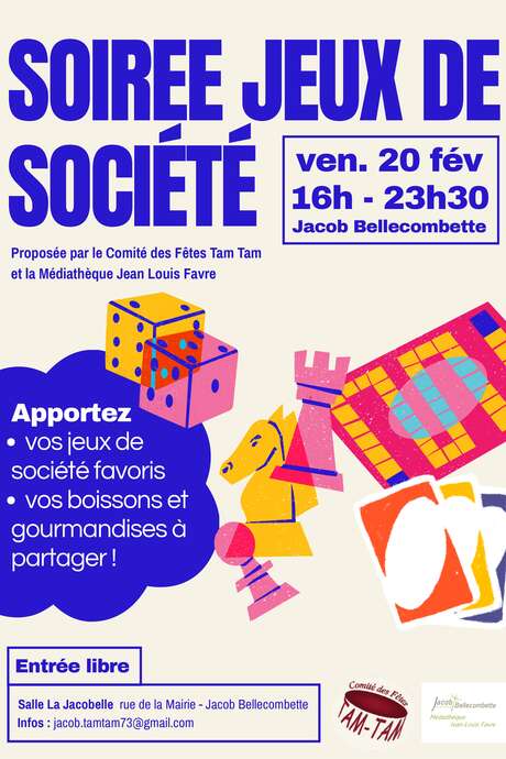 Soirée Jeux !