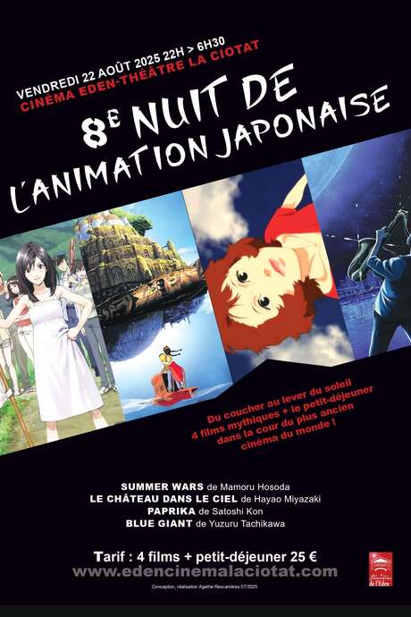 8a notte dell'animazione giapponese