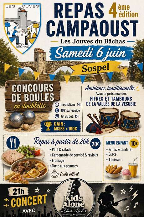 Repas Campaoust