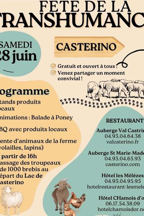 Fest der Transhumanz in Casterino