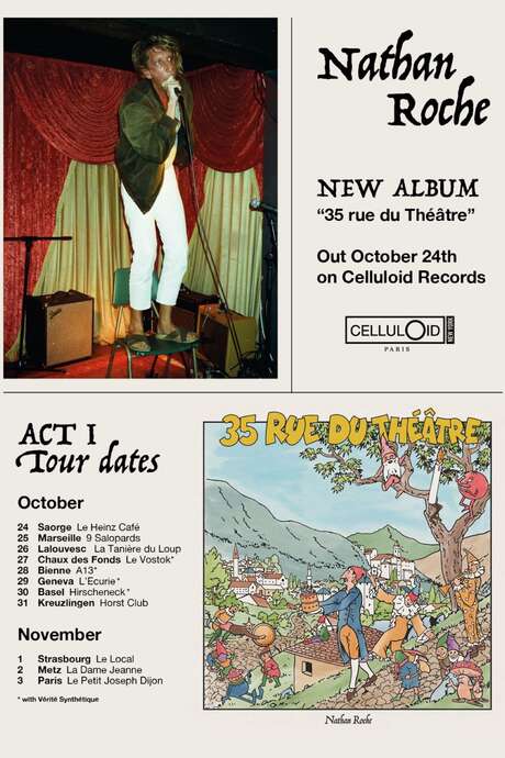 Concert : Nathan Roche