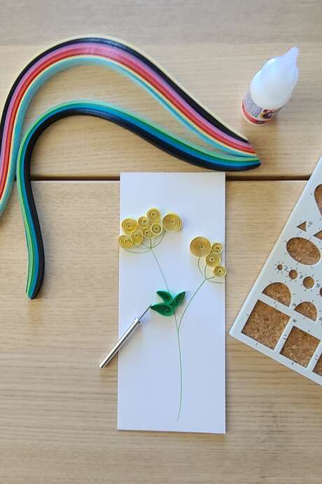 Atelier les p'tits curieux : quiling art