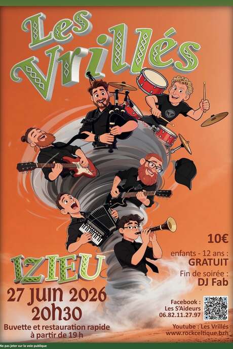 Concert Rock : Les Vrillés