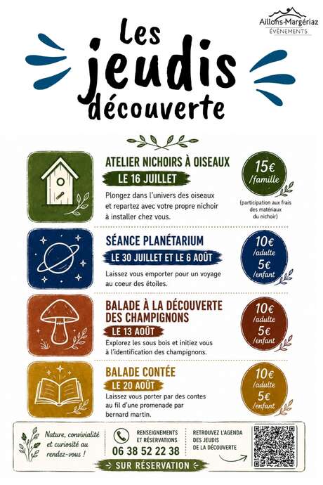 Les jeudis découverte