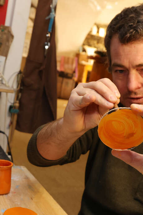 Visite de l'atelier de verrier Visite de l'atelier de verrier