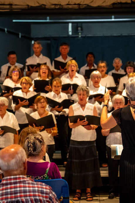 Représentation de fin de stage de chant