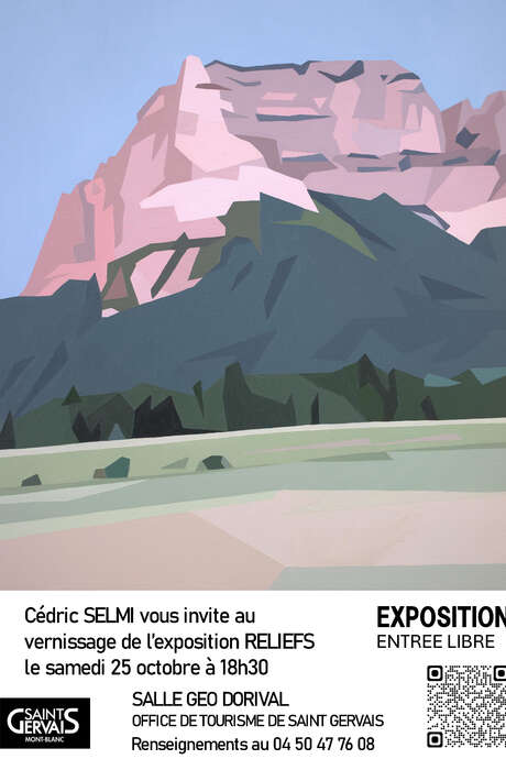 Vernissage exposition "Reliefs" de Cédric Selmi
