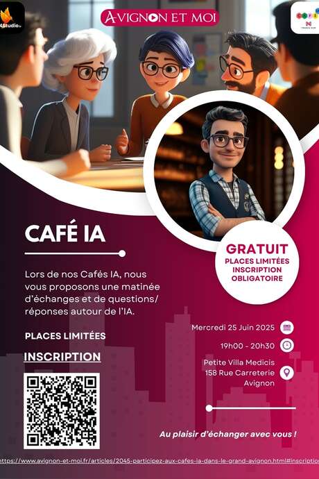 Café IA – Rencontre et échanges autour de l’intelligence artificielle