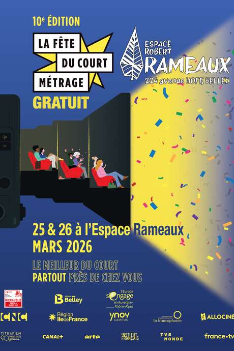 10ème Édition de la Fête du court métrage - Espace Rameaux