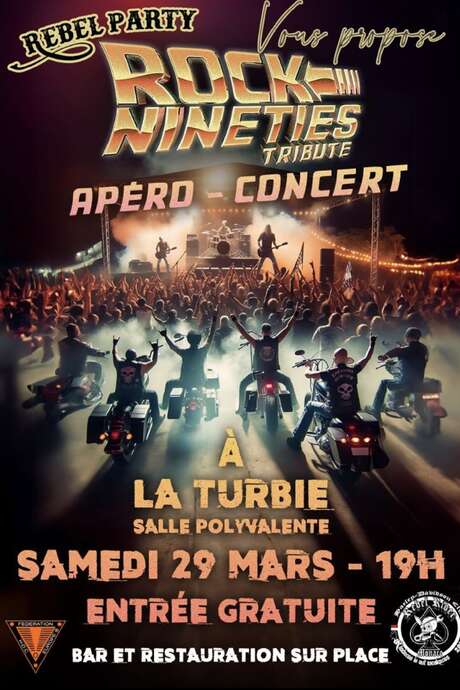 Apéro-concert "Rock Nineties Tribute"