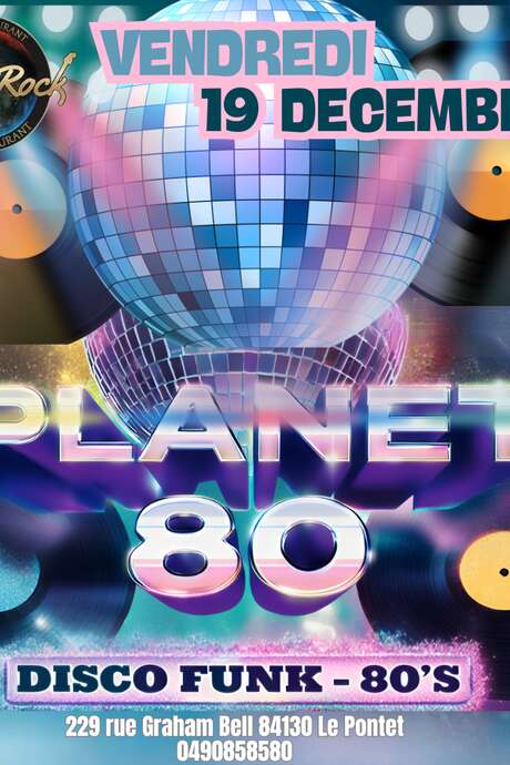 Planet 80’s disco funk