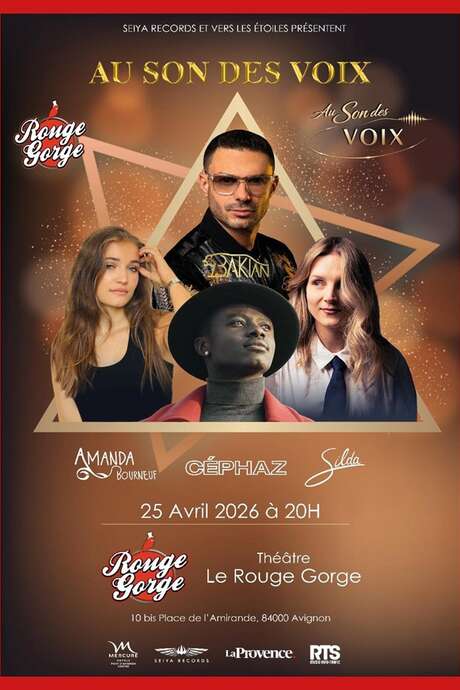 Au son des voix : Bakian, Amanda Bourneuf, Céphaz et Silda en concert