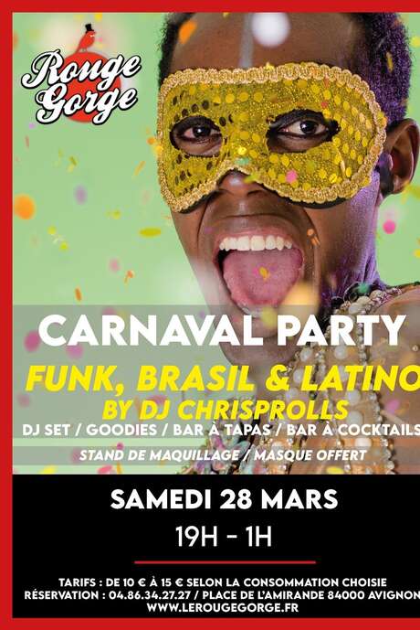 Carnaval Party : Funk, Brasil et Latino