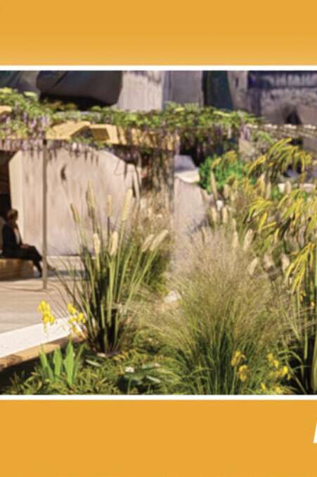 Inauguration du Jardin éphémère Place du Petit Palais