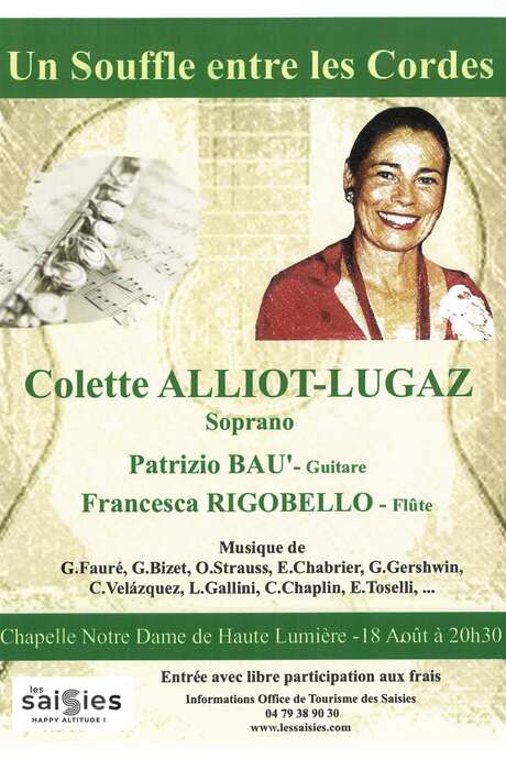 Cantatrice Colette Alliot-Lugaz