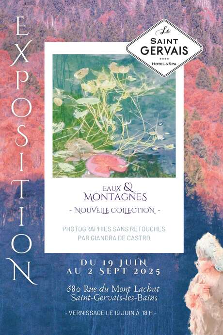 Opening of the photo exhibition “Waters and mountains” by Giandra De Castro